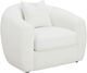 Coaster® Isabella White Chair-0