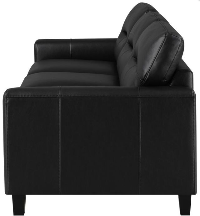 Coaster® Scotland Black Upholstered Sofa-2