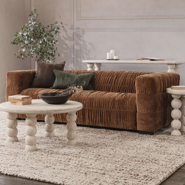 Classic Home Afeela Bronze Upholstered Sofa-1