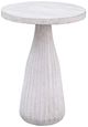 Bassett Mirror Aimee White Wash Accent Table-0