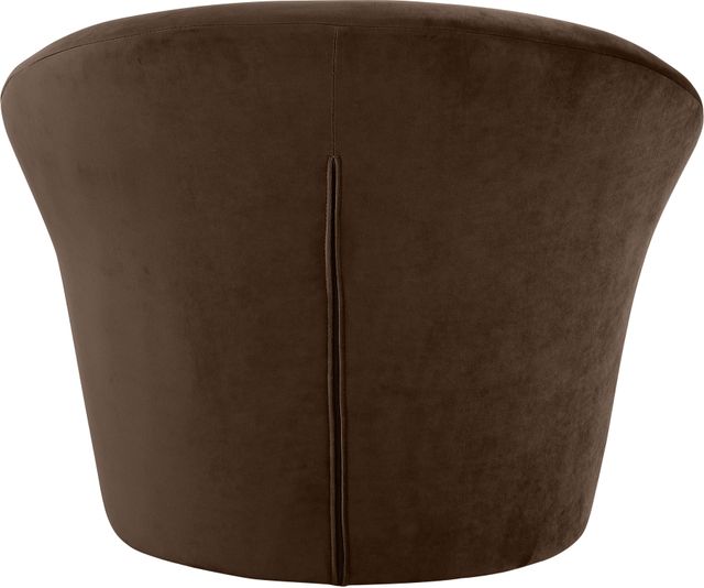 Meridian Furniture Tristan Brown Velvet Upholstered Accent Chair-3