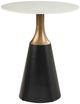 ACME Furniture Jaramillo Natural Counter Height Table with Black Base-0