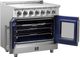 FORNO® Massimo 36" Stainless Steel Pro Style Electric Range-1