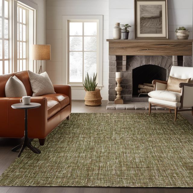 Dalyn™ Rug Company Abruzzo Green 5'x8' Area Rug-4