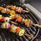 Weber® Q 1200N 1-Burner Sky Blue Tabletop Liquid Propane Grill-4