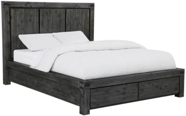 Modus Furniture Meadow Graphite California King Storage Platform Bed-0