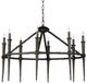Currey & Company Blackthorn Aged Bronze Chandelier-1