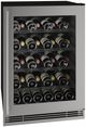 U-Line 24" 5.4 Cu. Ft. Stainless Steel Wine Cooler-0