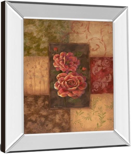 Classy Living Vivian Flasch Camellias On Chocolate Wall Art-3