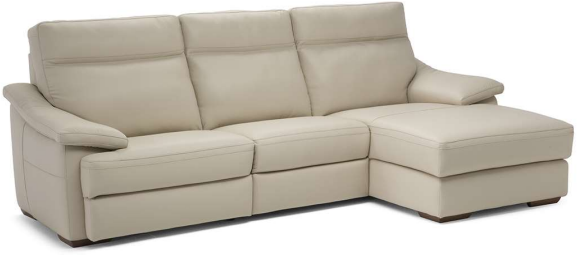 Natuzzi Editions Pazienza 3-Piece Right-Arm Facing Sofa Sectional and Chaise-0