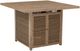 Signature Design by Ashley® Walton Bridge Driftwood Resin/Wooden Outdoor Bar Table with Fire Pit-0