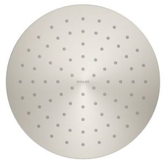 KOHLER® Contemporary Vibrant Polished Nickel 1.75 GPM Round 10" Single-Function Rainhead-3