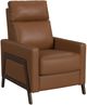 Elements International Tango Pebble Tan Power Recliner-0