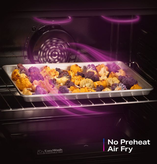 GE Profile™ 30" Fingerprint Resistant Stainless Steel Smart Slide In Induction Range with No Preheat Air Fry and EasyWash™ Oven Tray-20