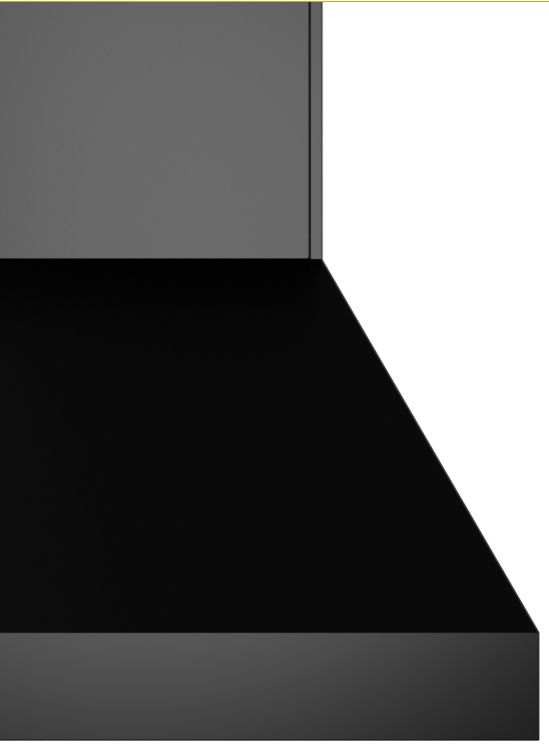 Vent-A-Hood® Euroline Pro 54" Black Wall Mounted Range Hood-2