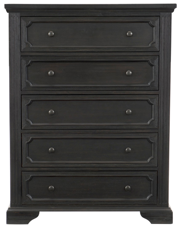 Homelegance® Bolingbrook Wire-Brushed Charcoal Chest-2
