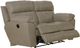 Catnapper® Costa Putty Leather Lay Flat Reclining Loveseat-2
