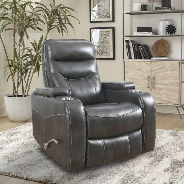 Parker House® Origin Manual Flint Swivel Glider Recliner-2