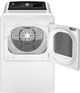 GE® 7.4 Cu. Ft. White Front Load Gas Dryer-2