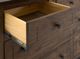 International Furniture Direct Parota III Barrel Brown Dresser-4