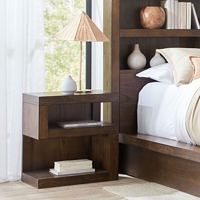 aspenhome® Modern Loft Brownstone California King Platform Bed-3