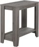 Monarch Specialties Inc. Grey Accent Table-0
