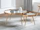 Coaster® Kaelyn 2-Piece Mirror Top Nesting Table with Gold Tapered Legs-1