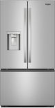 Whirlpool® 36 in. 30.0 Cu. Ft. Fingerprint Resistant Stainless Steel French Door Refrigerator with In-Door Water and Ice Maker-0