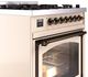 Ilve® Nostalgie II Noblesse 30" Antique White Pro Style Dual Fuel Range-4