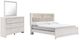 Signature Design by Ashley® Altyra 3-Piece White King Panel Bookcase Bed Set-0