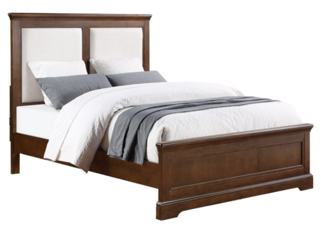 Winners Only® Tamarack Hazelnut Full Upholstered Bed-0