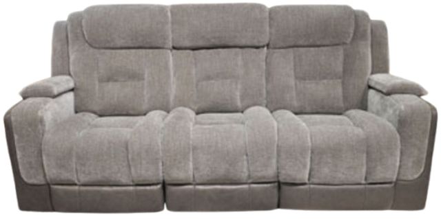 Signature Design by Ashley® Ultimax Shadow Power Reclining Sofa with Adjustable Headrest-3