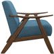 Homelegance® Damala Blue Accent Chair-3