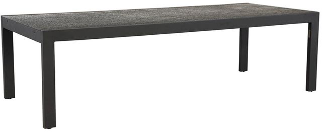 Lane Venture® Palisades Rectangular Outdoor Aluminum/Stone Extension Dining Table-0