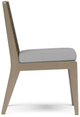 homestyles® Sustain Gray Outdoor Dining Chair Pair-2