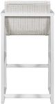 Vanguard® Furniture Breeze Cloud Weave/Powder Coated Aluminum/Rattan Outdoor Bar Stool-3