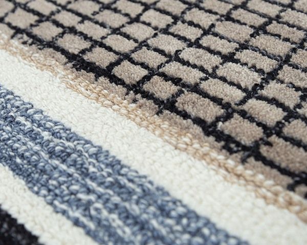 Rizzy Home Katana Brown 5'x8' Rectangular Rug-1