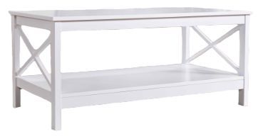 Milton Greens Stars 3-Piece White Occasional Table Set-2