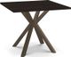 Amisco Customizable Asterisk Square Table with Metal Starburst Stand-0