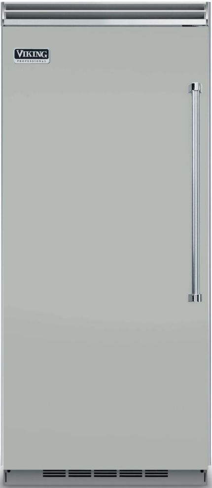 Viking® 5 Series 36 in. 22.8 Cu. Ft. Arctic Grey Column Refrigerator-0