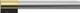 Fisher & Paykel Professional Brass Dishwasher Handle Kit-1