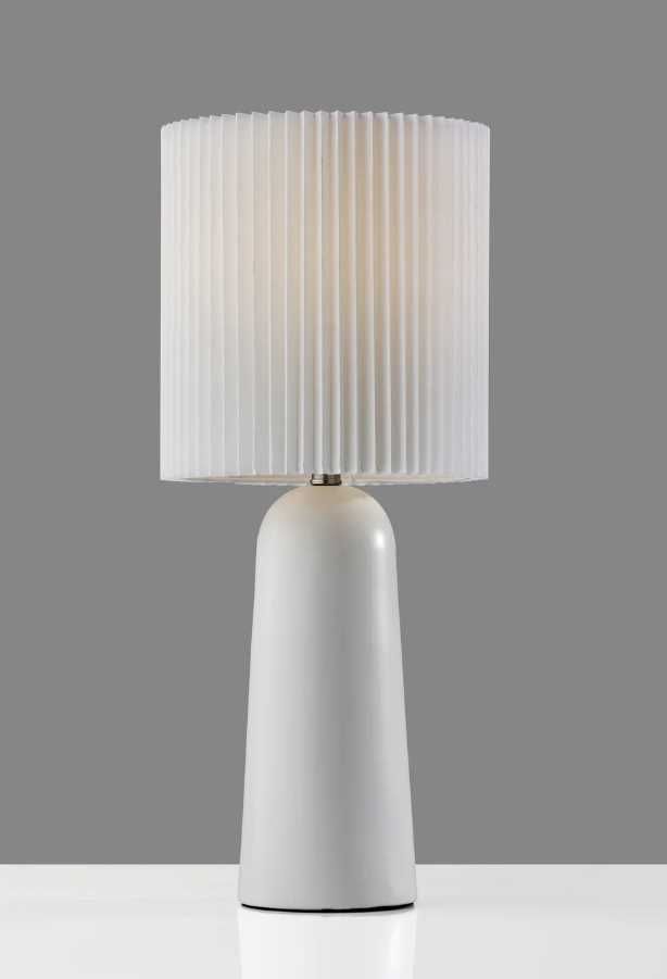 Adesso® Callie White Table Lamp-3