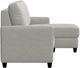 Emerald Home Dawson Gray Chofa with Drop Down Table-4