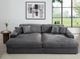 ACME Furniture Hilde 2-Piece Dark Gray Sectional-1