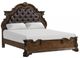 Furniture of America® Leovanni 4-Piece Dark Brown Queen Bedroom Set-1