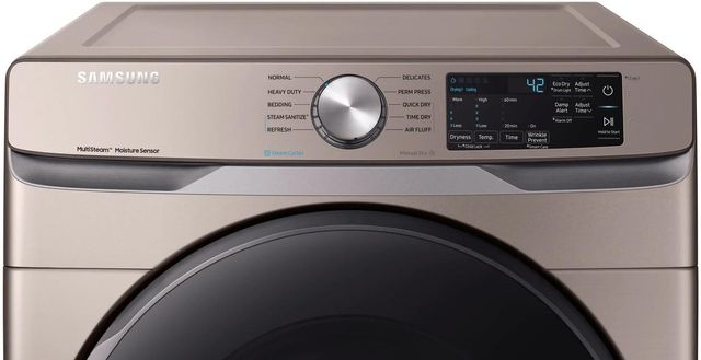 Samsung 7.5 Cu. Ft. Champagne Front Load Gas Dryer-4