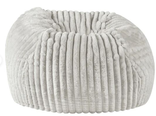 Legends Home Sky Luxe Mondo Gray Memory Foam Lounger-3