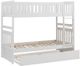 Homelegance® Galen White Youth Twin/Twin Bunk Bed with Trundle-3