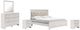 Signature Design by Ashley® Altyra 5-Piece White King Panel Bed Set-0