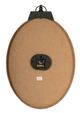 A & B Home Southern Living Thaddeus White Oval Wall Clock-3